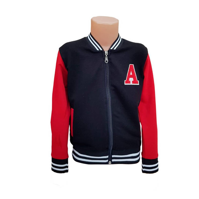 

Бомбер для мальчика на молнии 116-134(6-9л.) арт.19229, 2 цвета