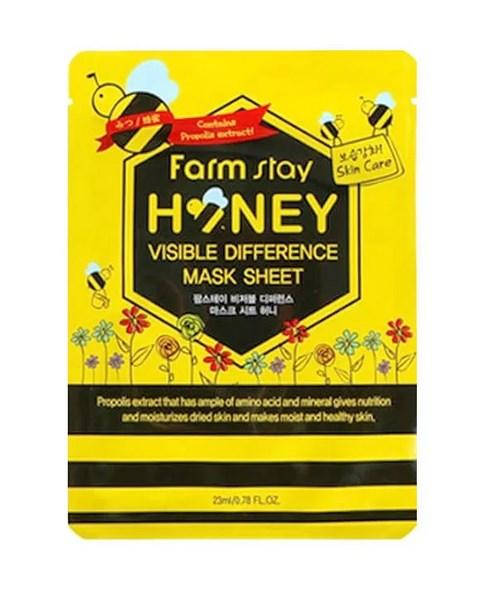 

Тканевая маска для лица FarmStay Real Honey питательная 23 мл