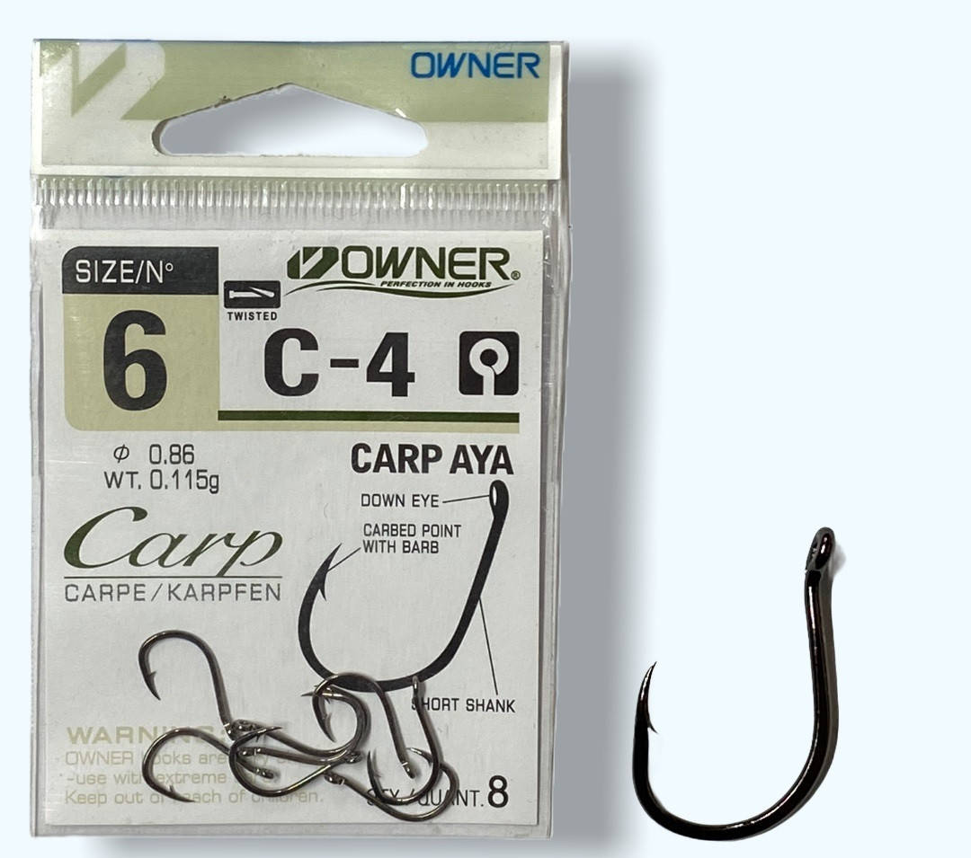 

Крючки OWNER С-4 CARP AYA 6