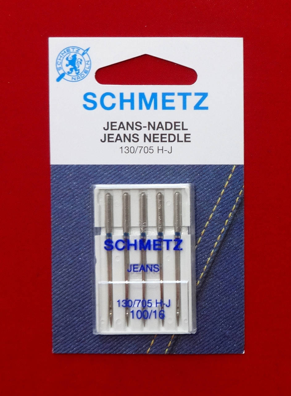 

Иглы джинс к бытовым машинам №100/16 Schmetz (5 шт)