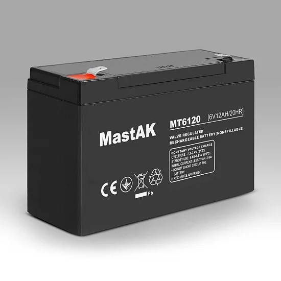 

Аккумулятор MastAK MT6120 6V 12Ah