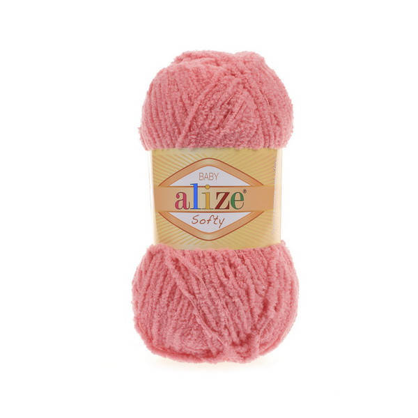 

265 Пряжа Alize Softy персик