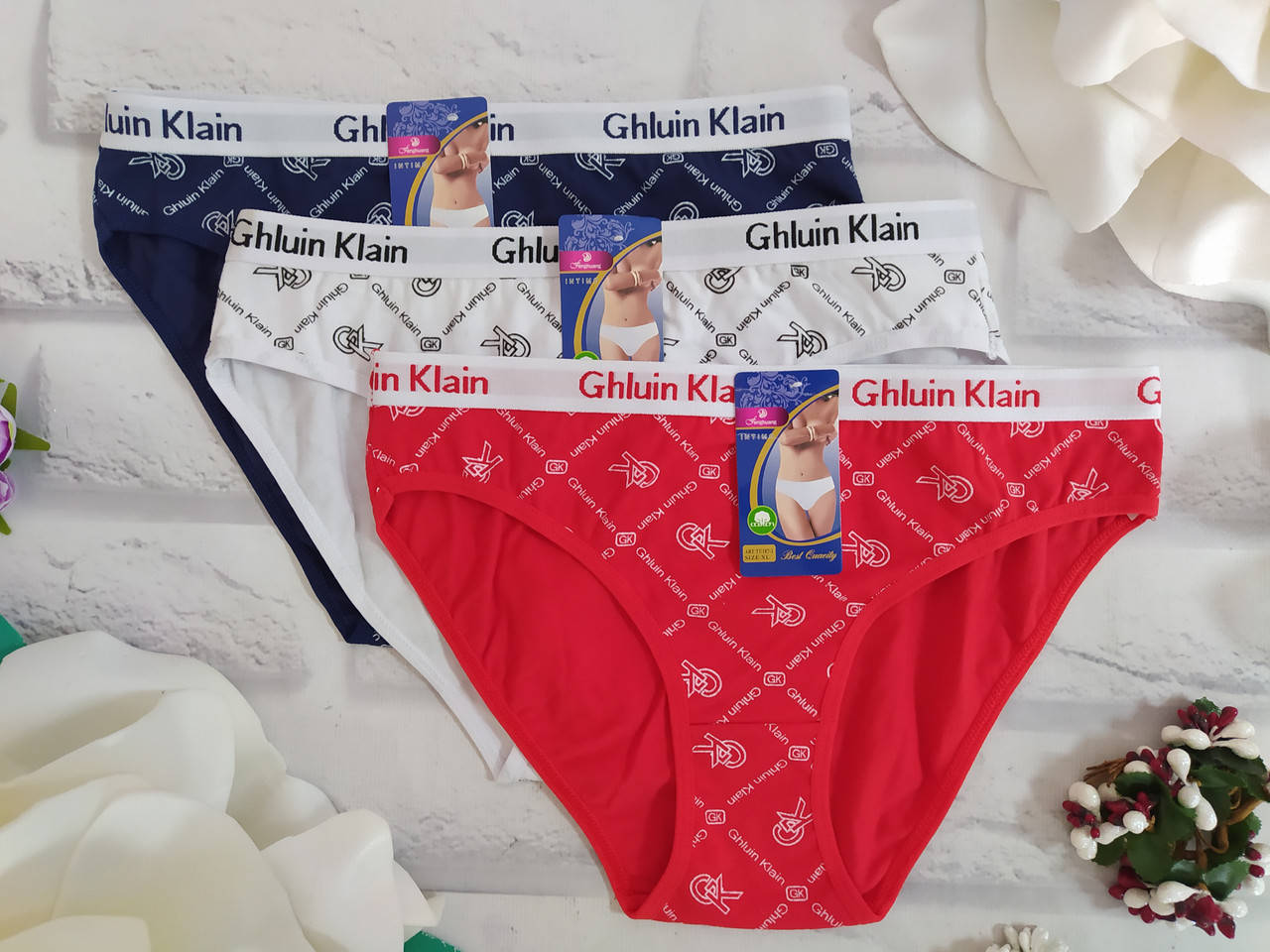 

Трусы женские XL 46 хлопок норма Остатки SO-187-2, Разные цвета