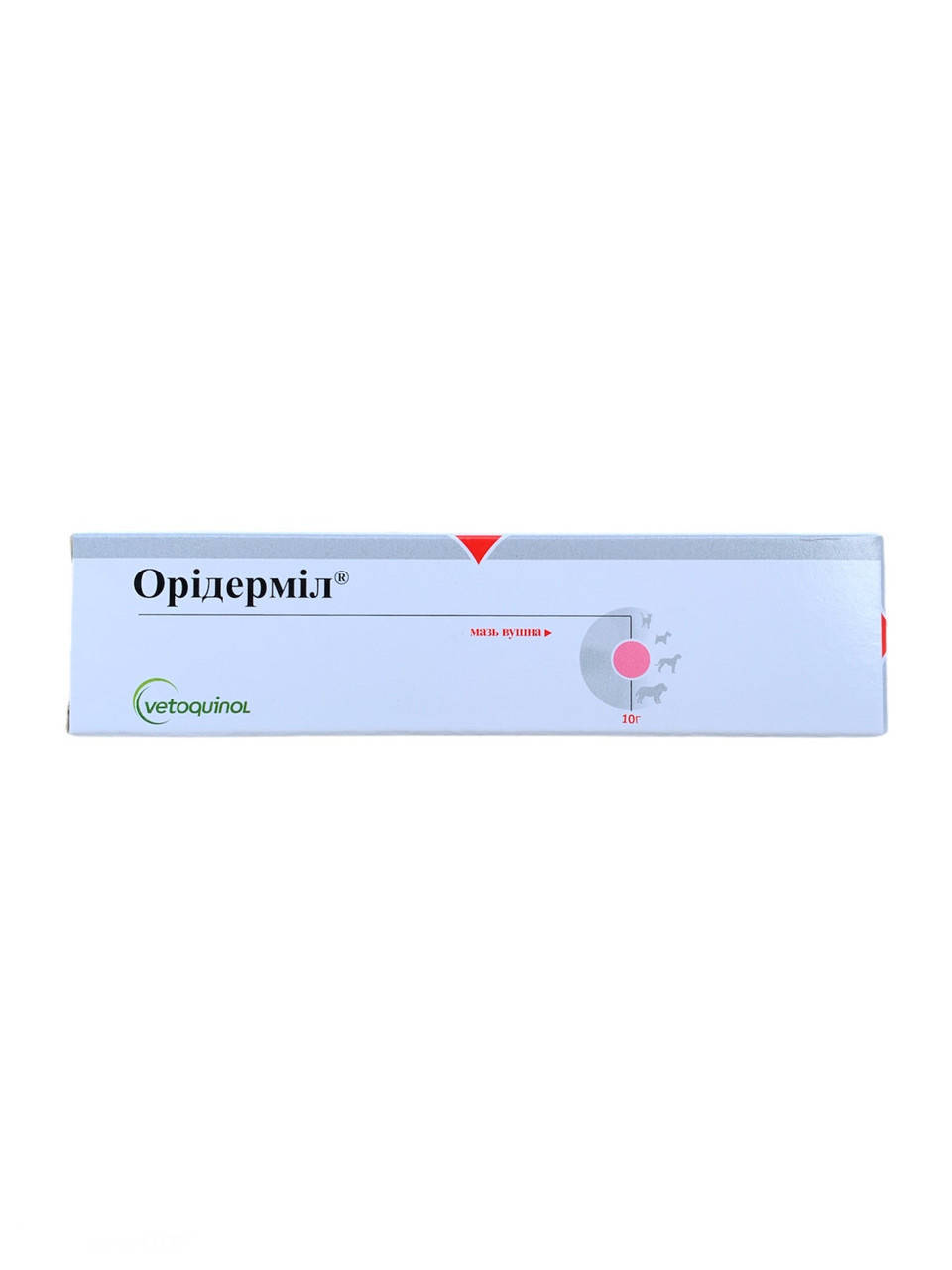 

Орідерміл (Oridermyl) мазь для лікування отодектозу вух для собак і котів 10г