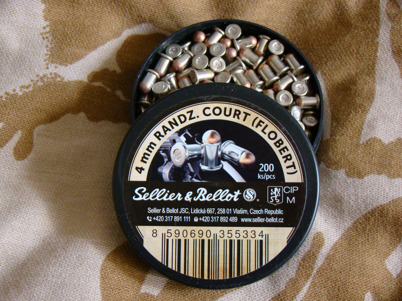 

Патроны Флобера Sellier&Bellot, 200 шт