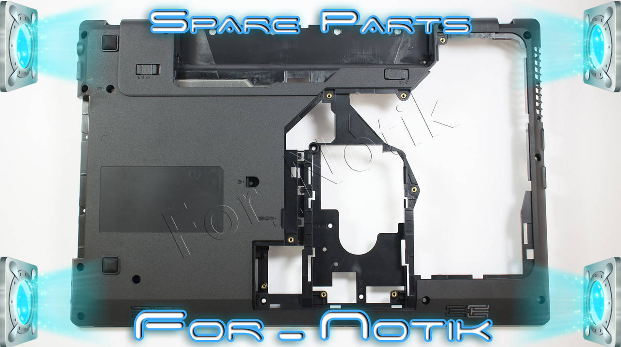 

Нижняя крышка для ноутбука Lenovo (G570, G575), БЕЗ HDMI, black