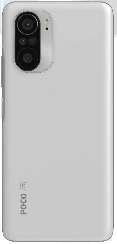 

Задняя крышка корпуса Xiaomi Poco F3 M2012K11AG белая Оригинал, Белый
