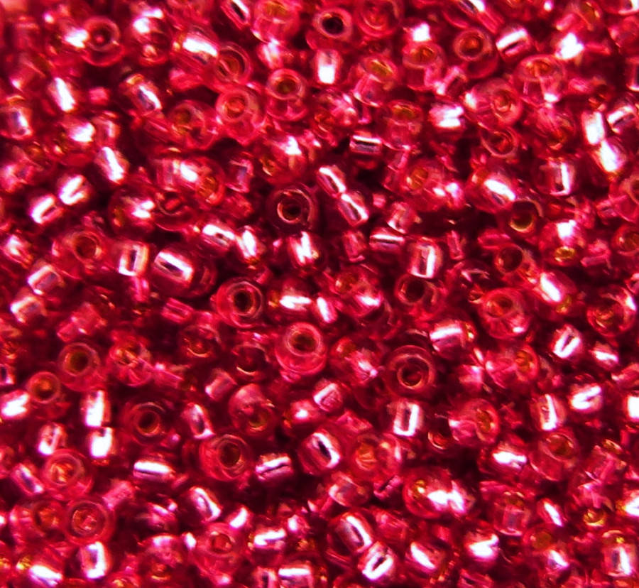 

Бисер Matsono бисер светло-красный блестящий 1997-07