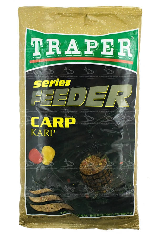 

Прикормка Traper Feeder Series Карп 1кг "Оригинал"