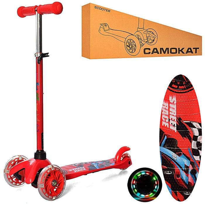 

Детский Самокат "iTrike", Красный