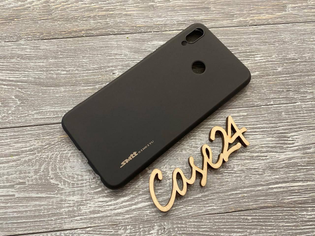 

TPU чехол Smitt накладка бампер для Honor 8x черный, Разные цвета