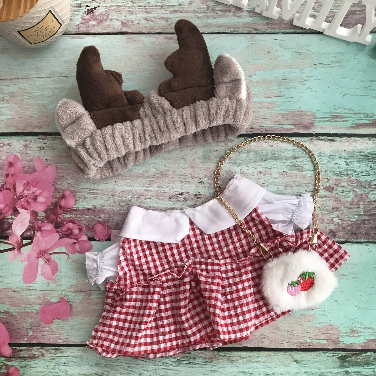 

Одежда для Утки лалафанфан - Lalafanfan Уточка Cafe mimi duck, Красный