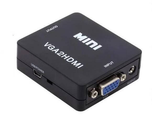 

Конвертер адаптер с VGA на HDMI питание и аудио VGA2HDMI