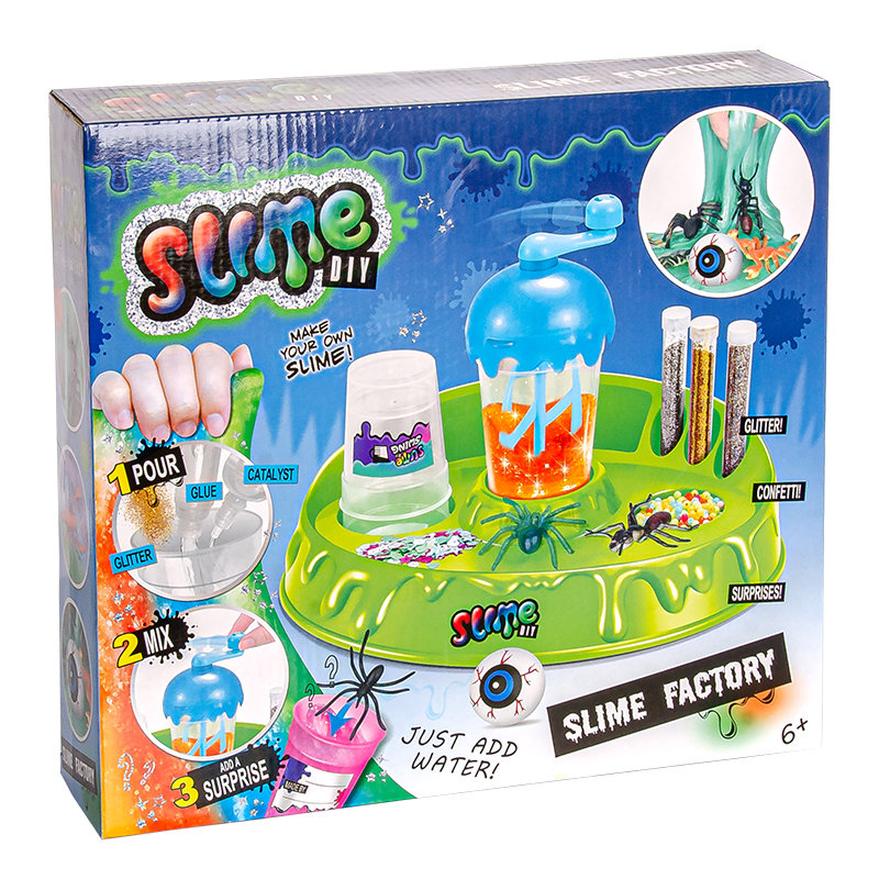 

Большой набор для создания слаймов Diy Slime фабрика слаймов с насекомыми