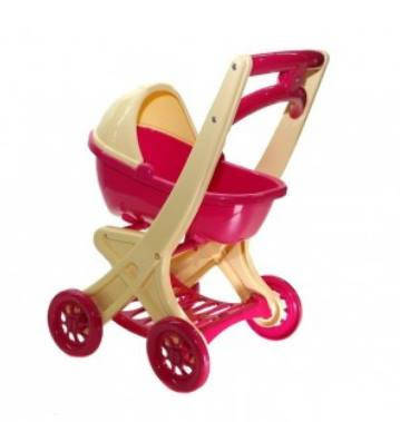 

Детская прогулочная коляска для куклы для девочек, Розовый