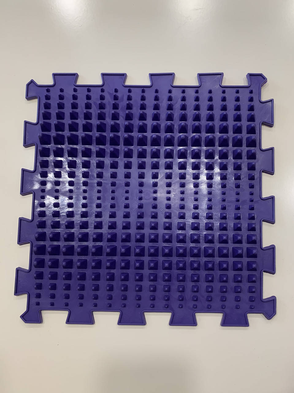 

Коврик массажный Ортек Микс Пирамидка фиолетовый, 26х26 см