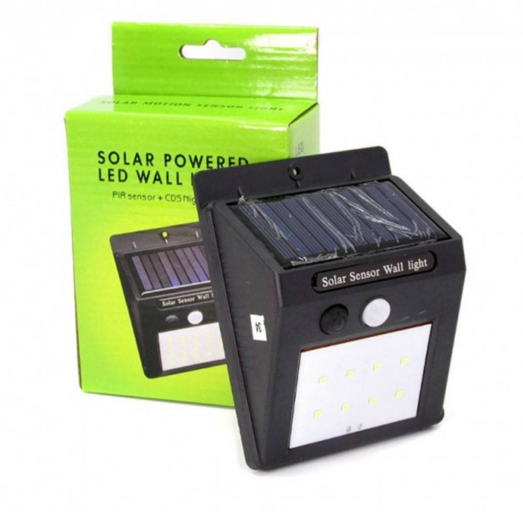 

Уличный LED фонарь Solar Motion Sensor Light На солнечной батарее с датчиком движения 30 Led A