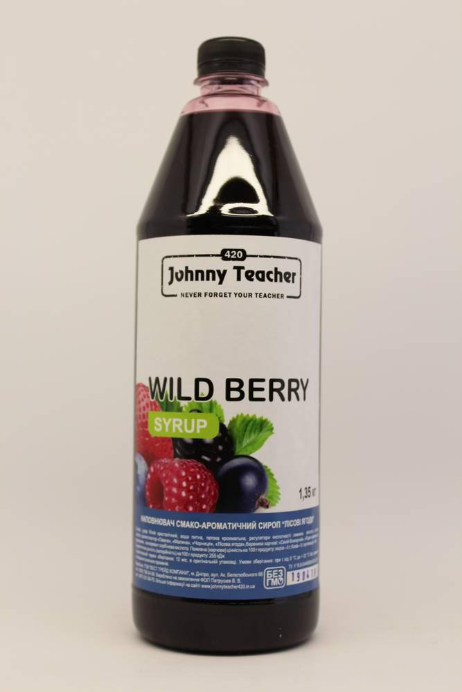 

Сироп Лесная ягода 1.35 кг Johnny Teacher