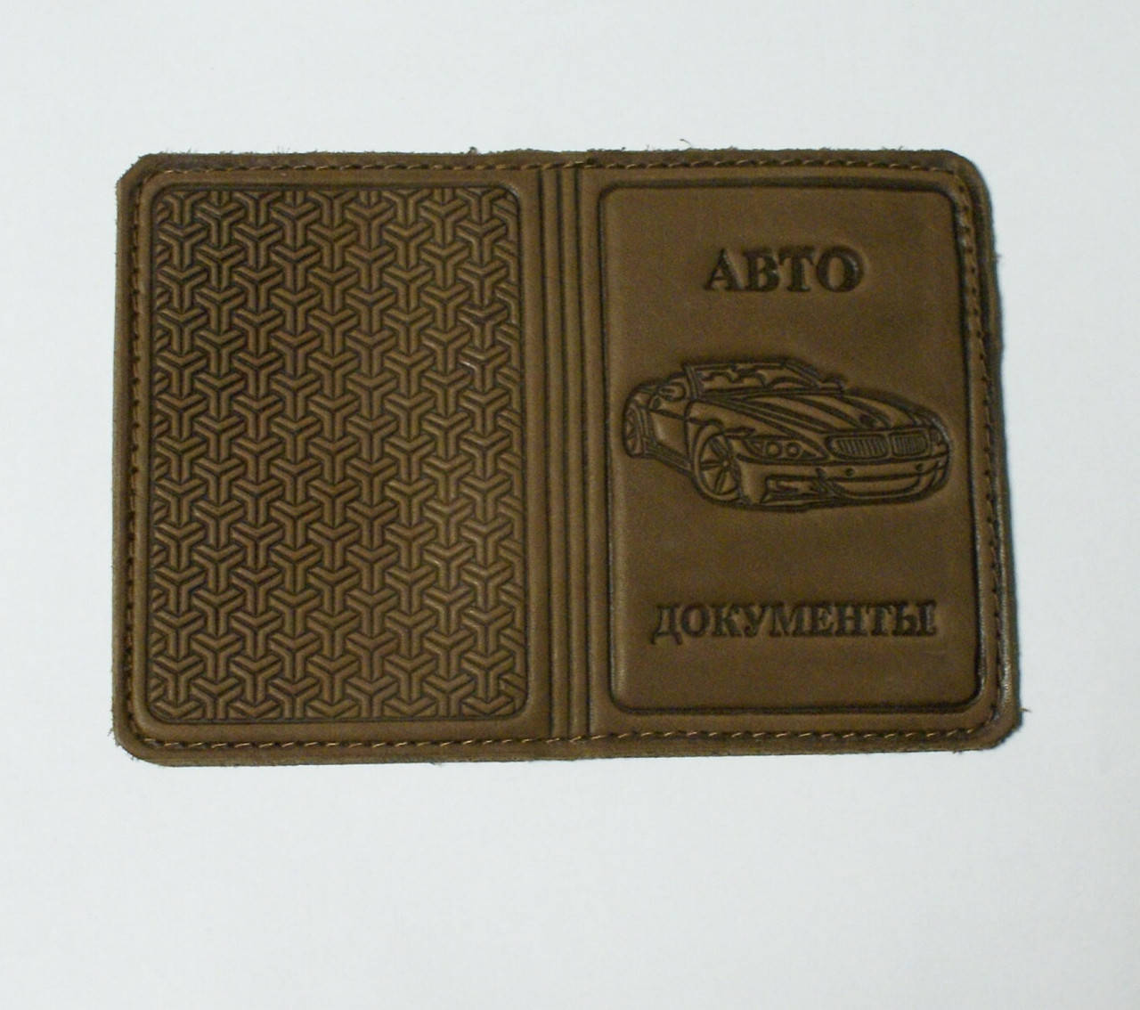 

Обложка для водительского удостоверение, Коричневый