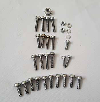 

Набор болтов мотокосы Stihl FS 120, FS 120 R, FS 200, FS 200 R, FS 250, FS 250 R