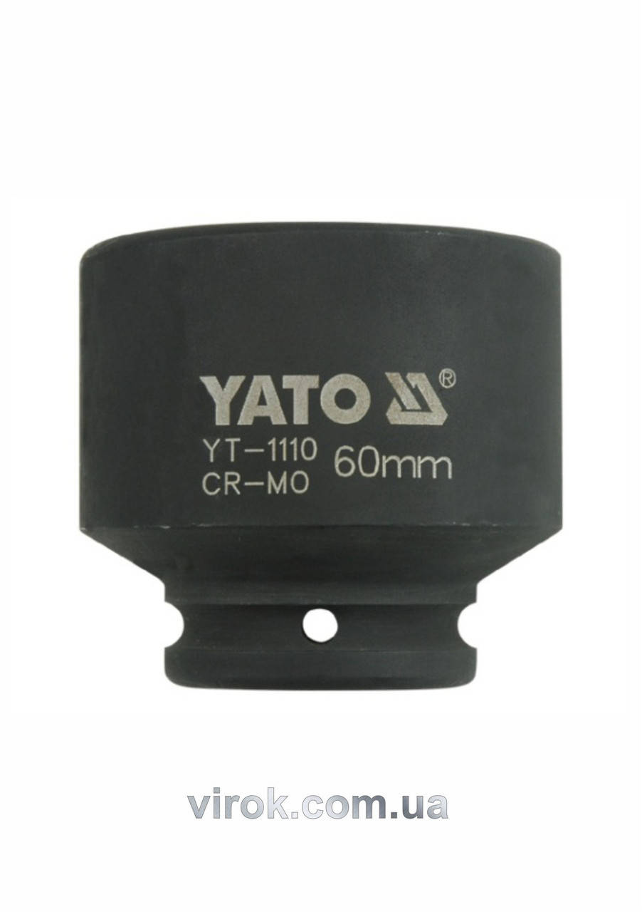 

Головка торцевая ударная шестигранная YATO 3/4" М60 х 74 мм YT-1110