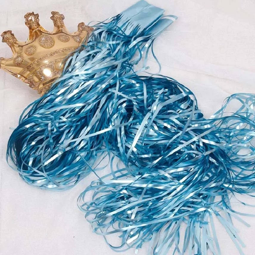 

Голубой дождик для фотозоны 1/2 метра, шторка, занавес