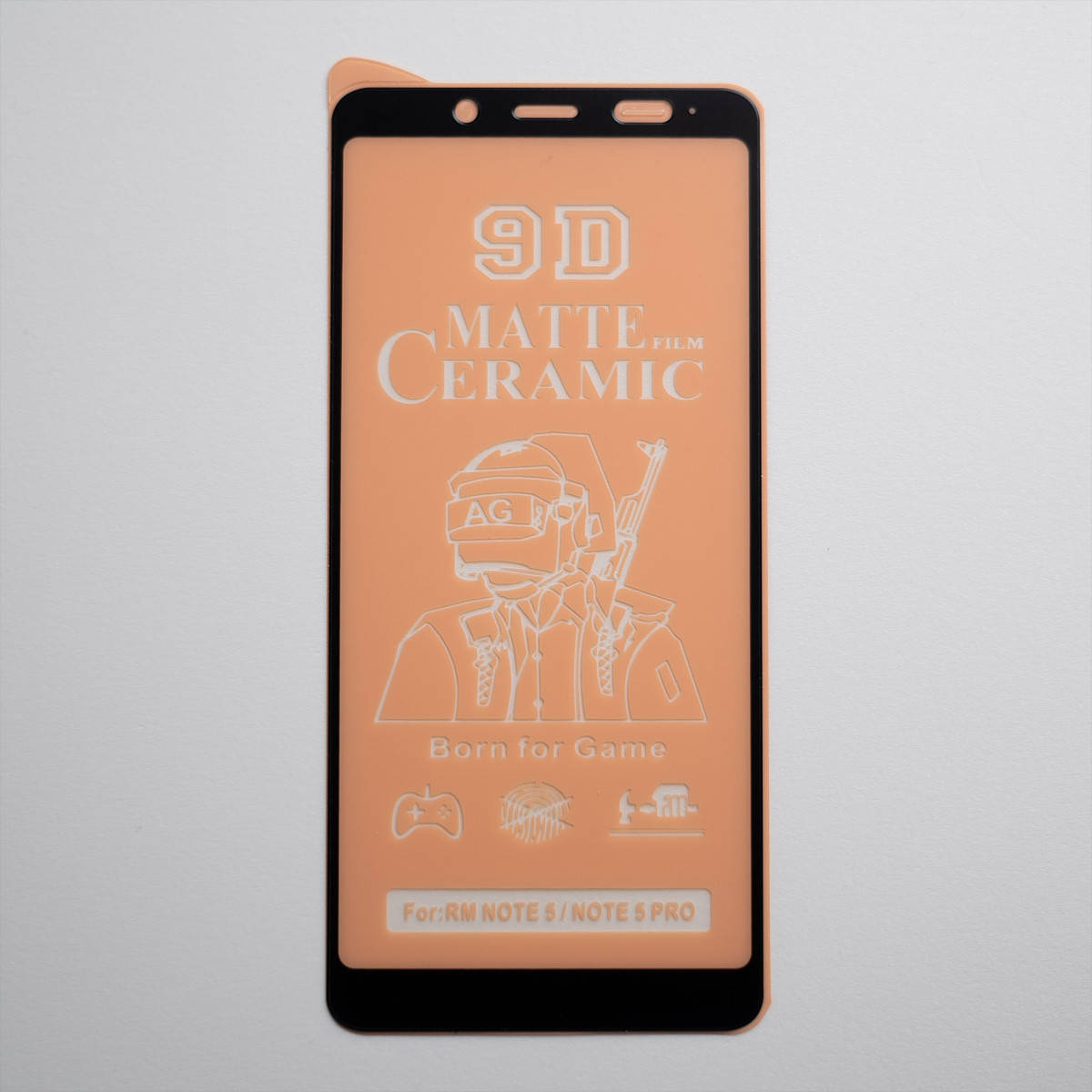 

Небьющееся защитное стекло Ceramics для Xiaomi Redmi Note 5 / Redmi Note 5 PRO твёрдость 9H черный