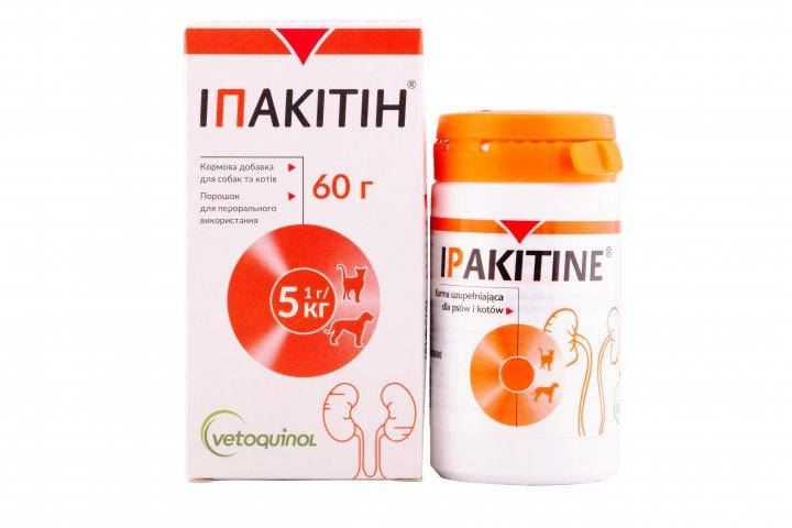 

Ипакитине (Ipakitine) 60 г для лечения ХПН у кошек и собак