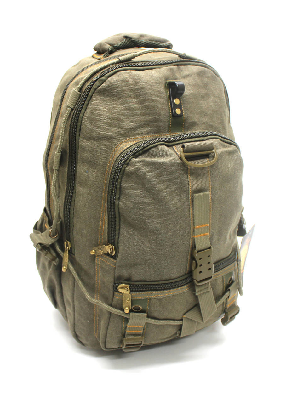 

Прочный брезентовый рюкзак GOLD 902 В Хаки