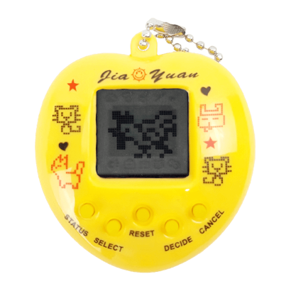 

Консоль RMC Tamagotchi Брелок Heart Edition Yellow