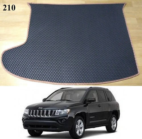 

Коврик ЕВА в багажник Jeep Compass '06-16, Черный