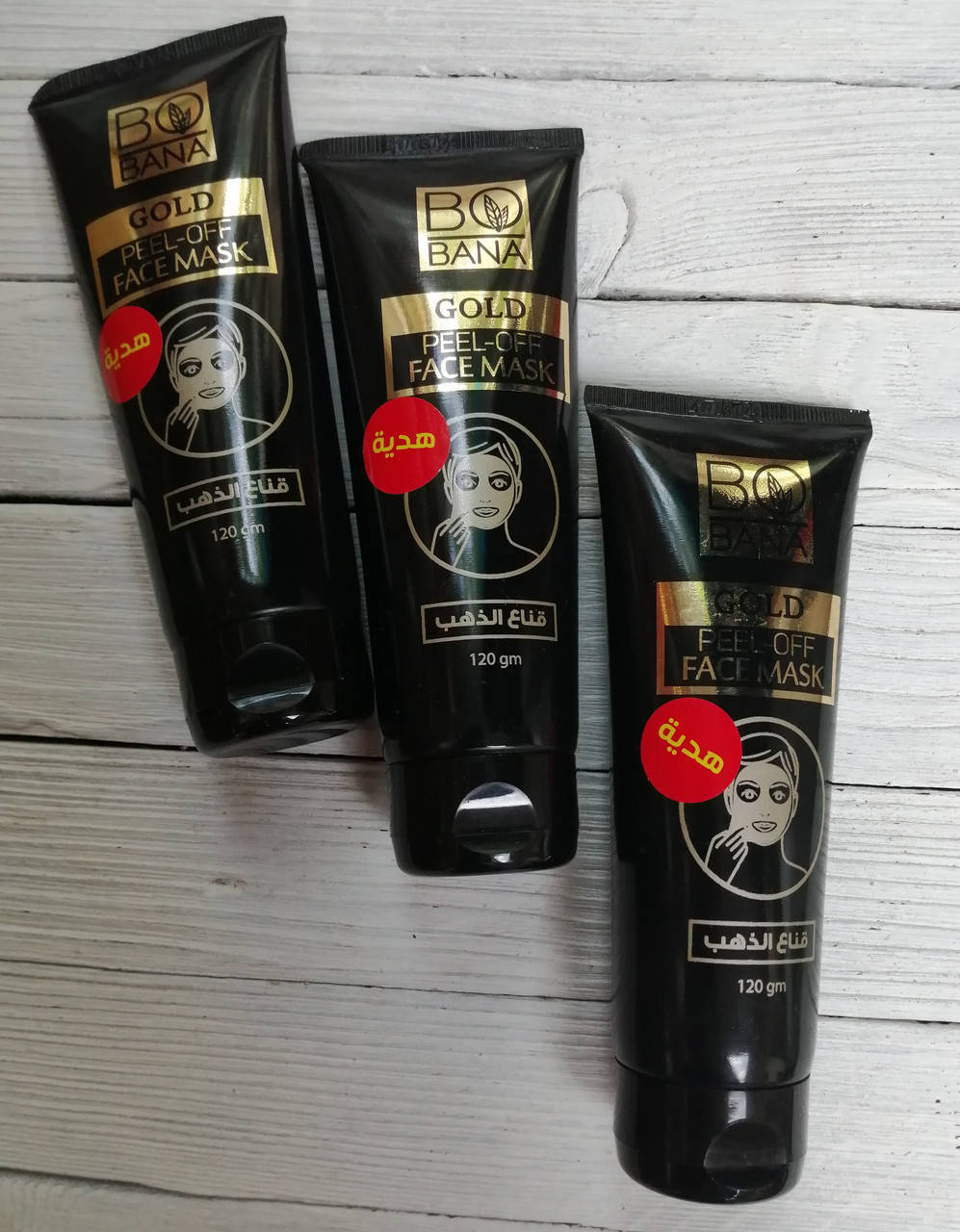 

Маска-пленка золотая для лица BOBANA Gold ,Бобана , 120 мл, Египет