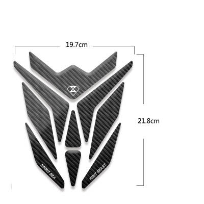 

Наклейка на бак Spirit Beast Carbon Mod13