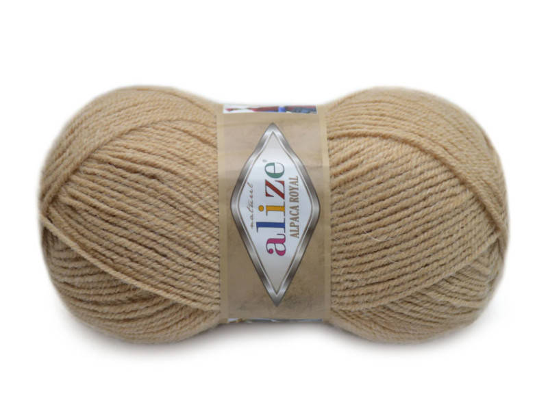 

Alize Alpaca Royal, Светло-бежевый №262