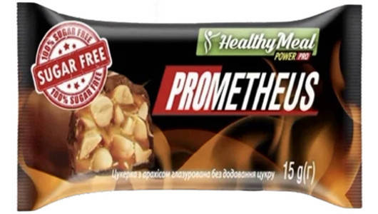 

Протеиновая конфета в глазури Power Pro PROMETHEUS (15 грамм)