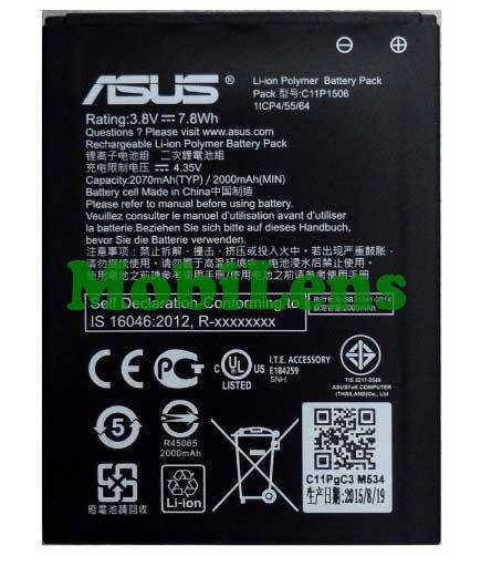 

Asus ZC500TG, C11P1506, ZenFone GO, Z00VD, G500TG Аккумулятор