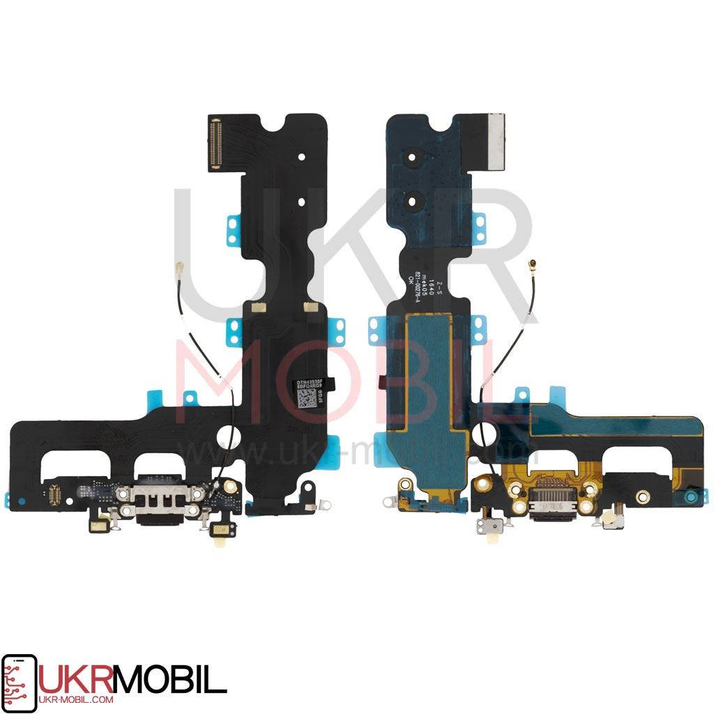 

Шлейф Apple iPhone 7 Plus, с разъемом на зарядку, микрофоном, Original PRC, Black