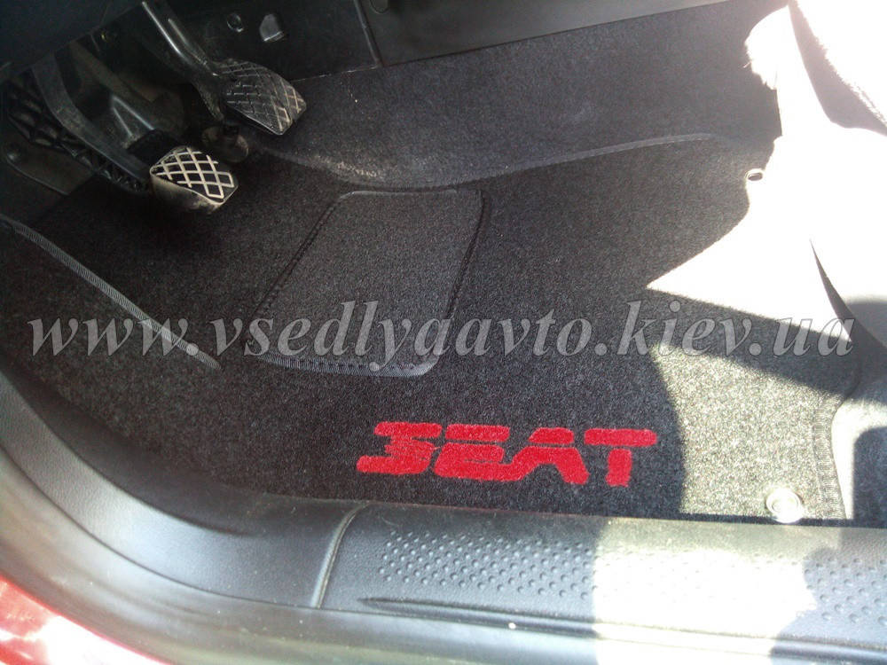 

Ворсовые коврики передние Seat Leon с 1998-2006 гг.