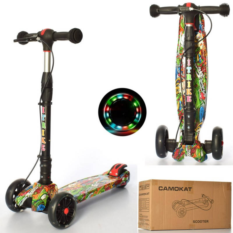 

Самокат I-Trike Maxi JR-3-060-21-WP2 зеленый, Зелёный