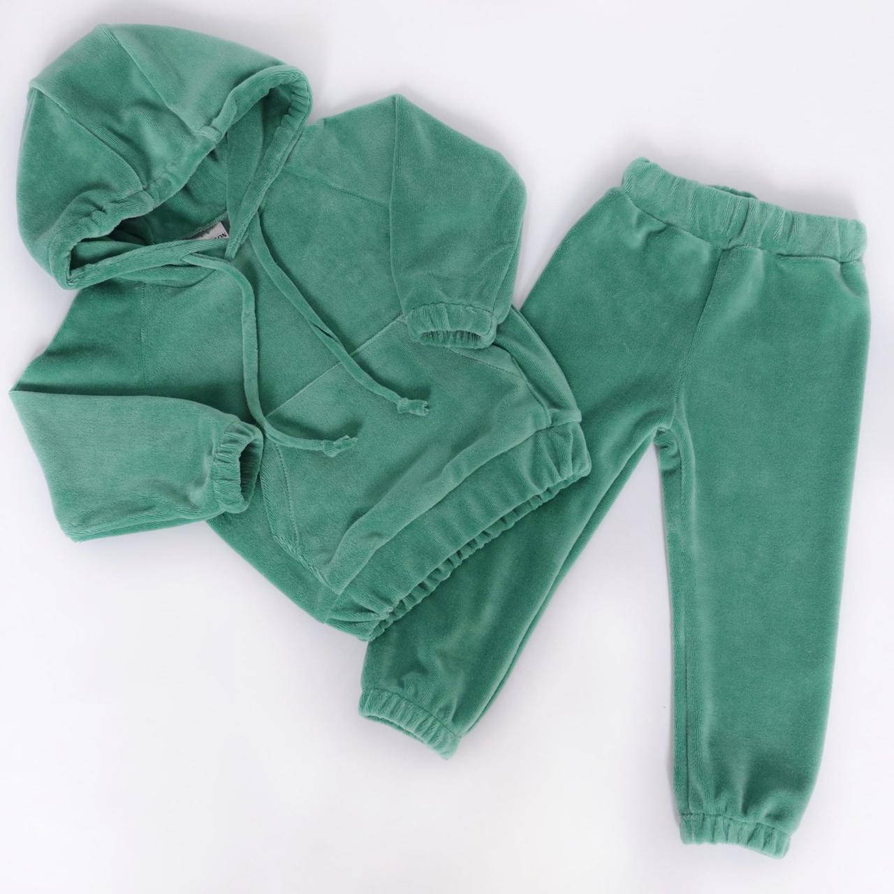 

Костюм велюровый мятный Coolton 116