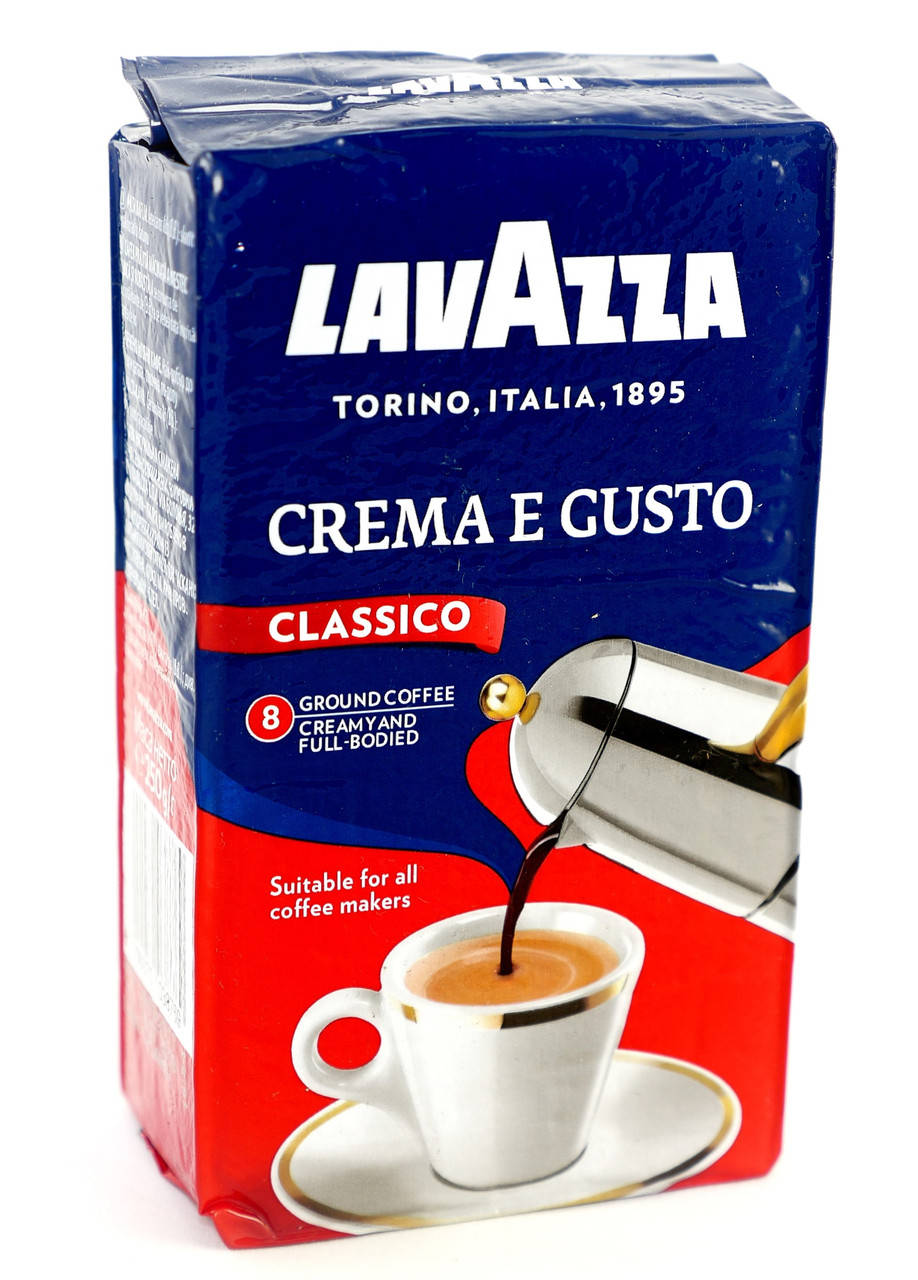 

Кофе молотый Lavazza Crema e Gusto Classico 250 грамм