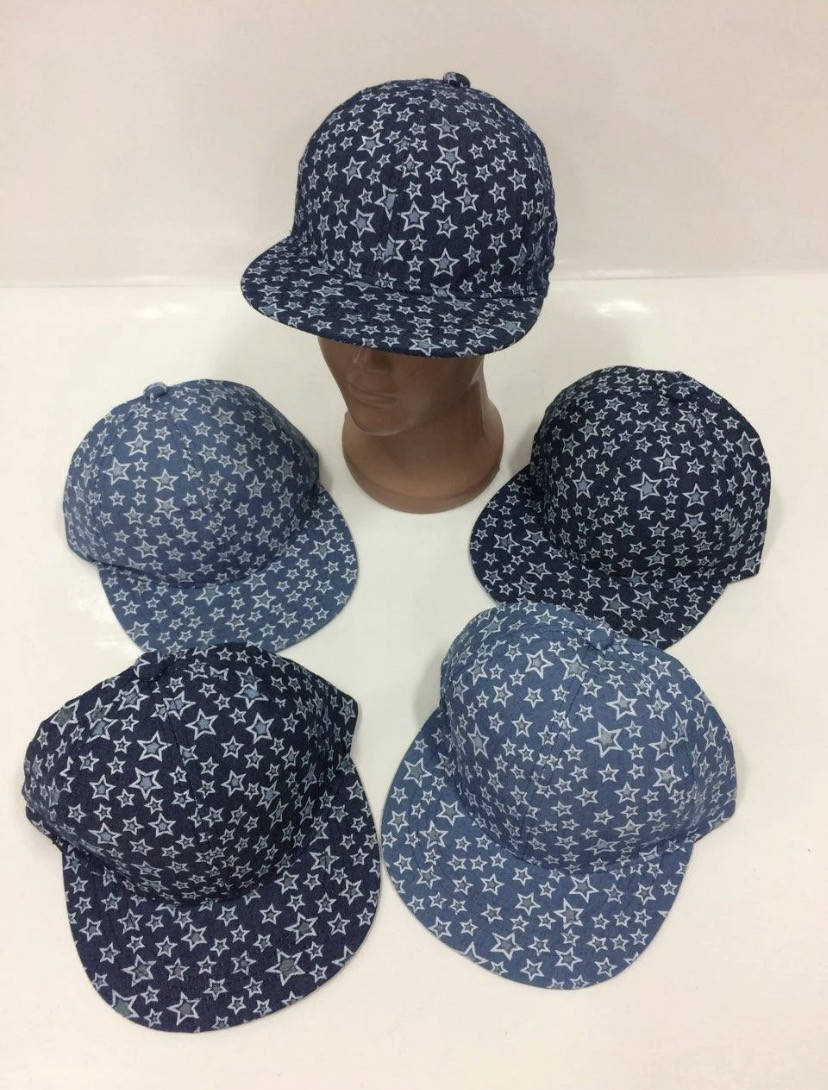 

Кепка супер легкий лен под джинс 48-56 размер 3-10 лет синий, 48 см