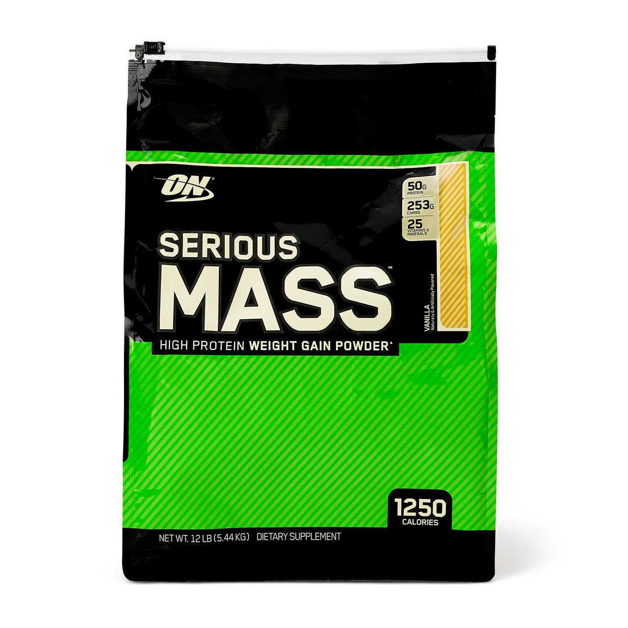 

Гейнер (Serious Mass) со вкусом ванили 5.44 кг