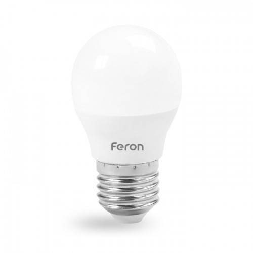 

Лампа светодиодная LB-745 шар 6W E27 6400К. FERON.