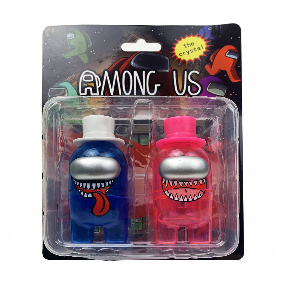 

Фигурки героев 21402A "Among Us" 2 героя в наборе (Синий,розовый) (AN)