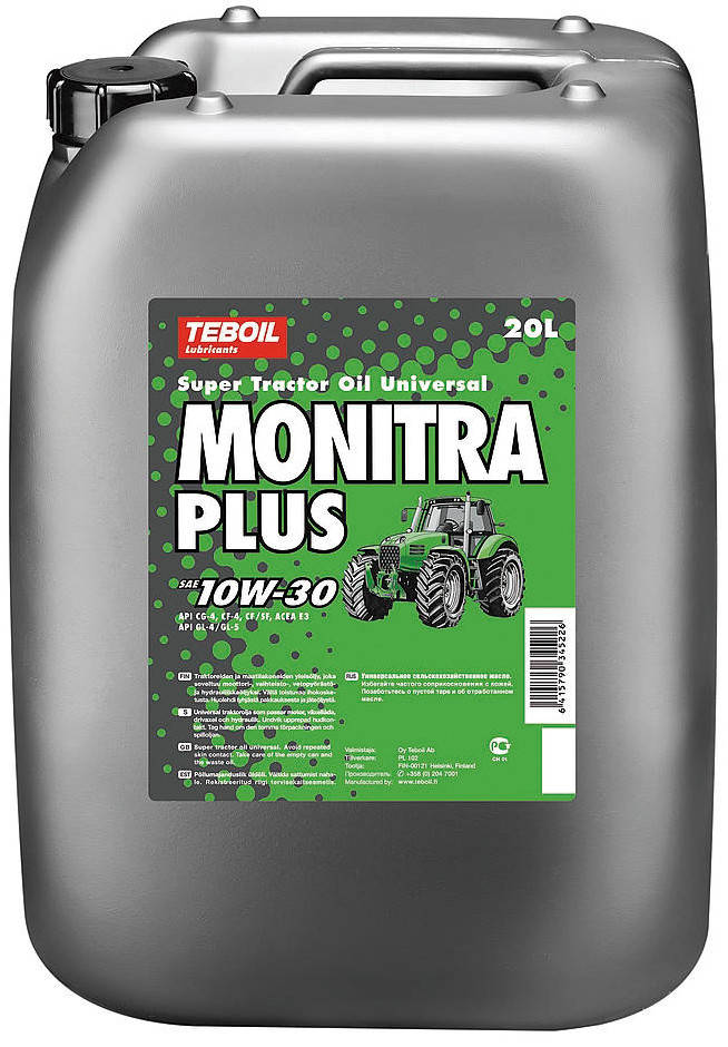 

Универсальное масло для с/х машин Teboil Monitra Plus 10W-30 (20л.)