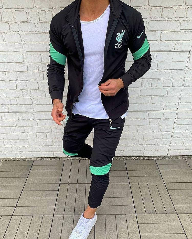

Мужской спортивный костюм Nike Liverpool демисезонный, Графит