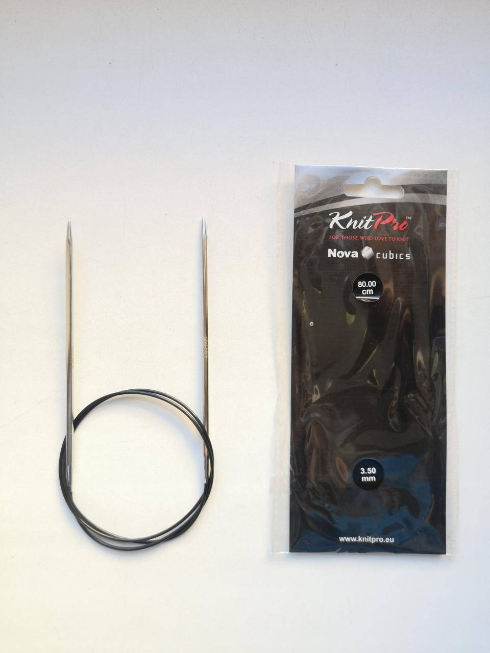 

Кубические спицы Nova Cubics KnitPro d 3,5 мм 80см