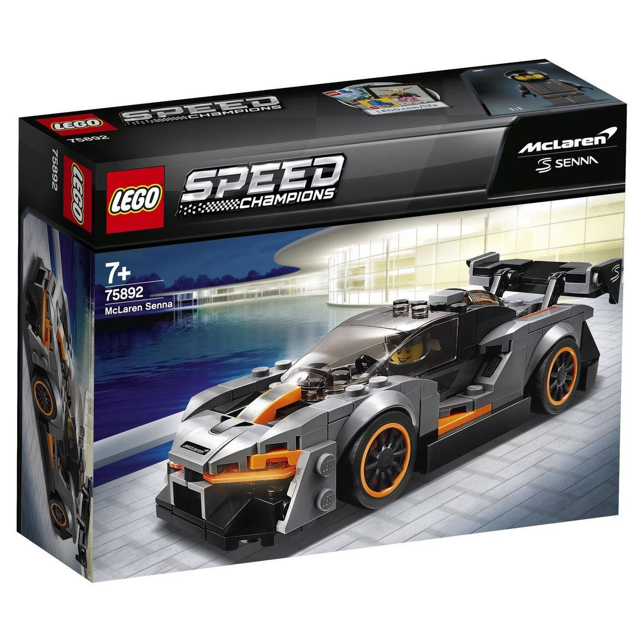 

LEGO ЛЕГО Speed Champions Автомобиль McLaren Senna 75892