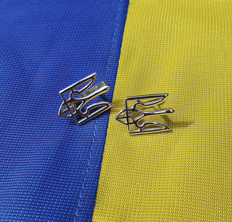 

Серьги С Гербом Украины
